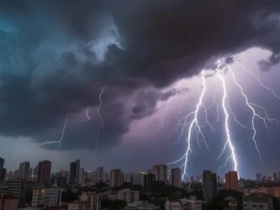 Hay alerta amarilla por tormentas en Salta y en 8 provincias para hoy, martes 24 de febrero