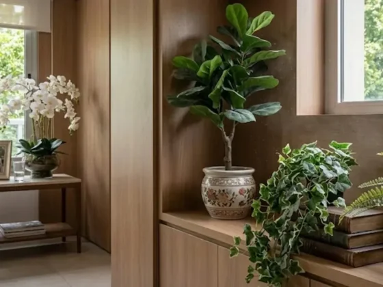 Qué significa tener plantas artificiales en casa, según el Feng Shui