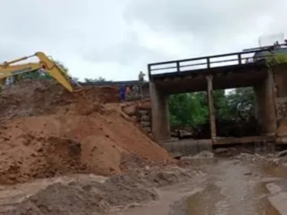 Precaución en la Ruta Nacional 16: el tránsito está restringido en el kilómetro 622 por obras en una alcantarilla