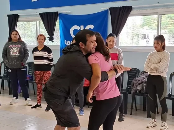 Defensa personal: vecinas se capacitaron en el CIC de Gauchito Gil