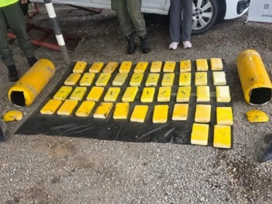 Secuestran 44 kilos de cocaína en operativo sobre ruta nacional