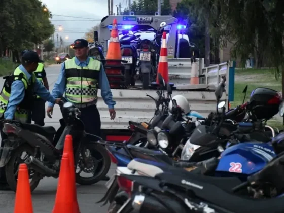 Intensifican los controles a motocicletas en la ciudad