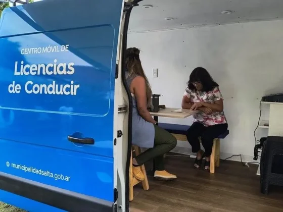 La semana que viene el Móvil de Licencias atenderá en diferentes barrios