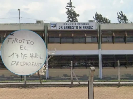 Crece la preocupación en Salta por pintadas con amenazas de tiroteo en el Colegio Aráoz