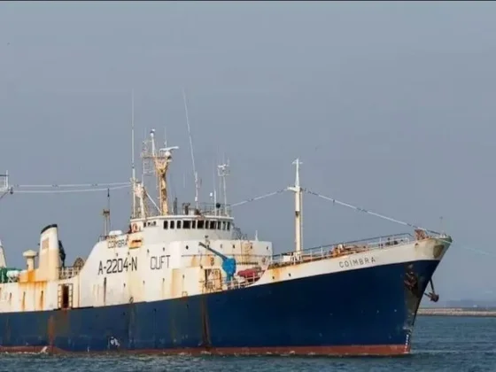 Detectan a un arrastrero extranjero operando de forma irregular en aguas argentinas