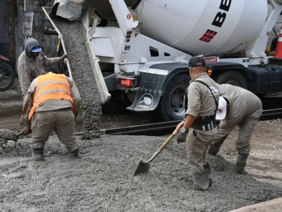 Obras para mejorar la circulación vehicular en Zacarías Yanci al 1.000
