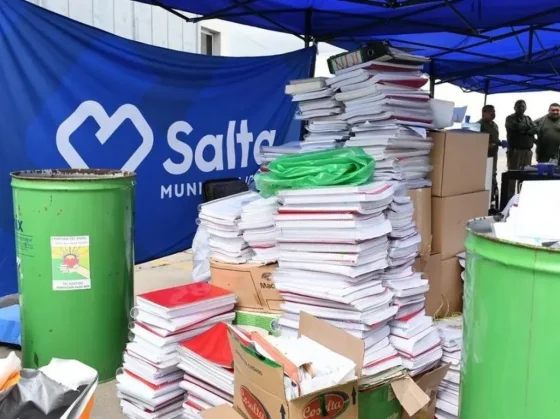 El 1er Reciclatón de Papel reunió a vecinos comprometidos con el ambiente