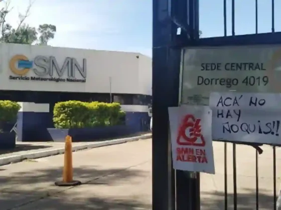 Levantan parcialmente el paro en el Servicio Meteorológico Nacional