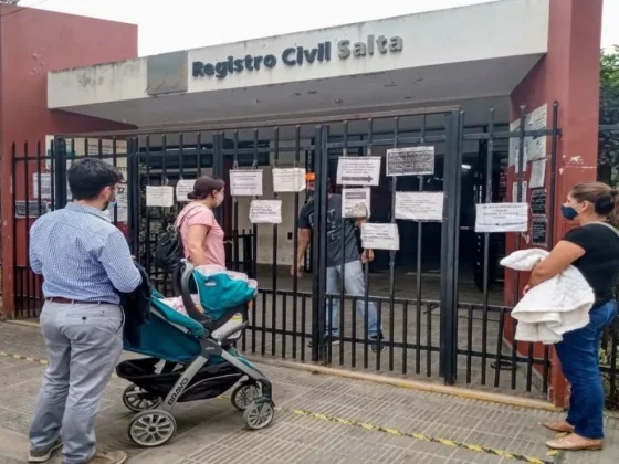 El Registro Civil de Salta mantendrá guardias durante el fin de semana largo