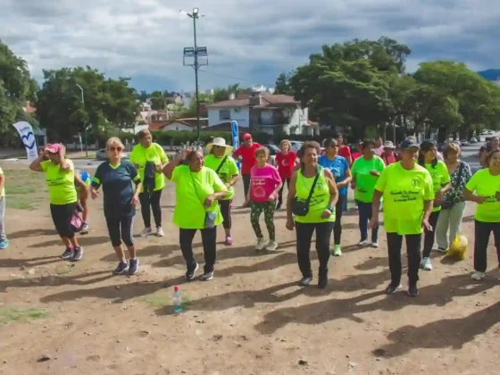 Este viernes se realizará una caminata saludable para adultos mayores