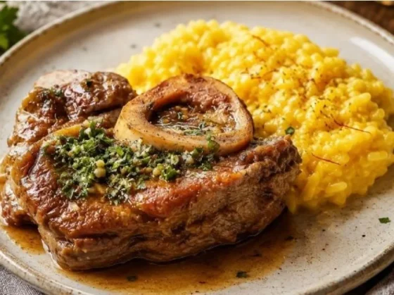 Cómo preparar ossobuco a la milanesa, un clásico para el frío
