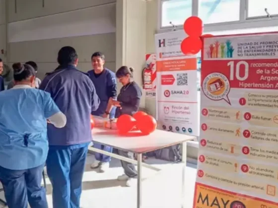Se realizarán controles gratuitos de presión arterial en centros de salud de Capital