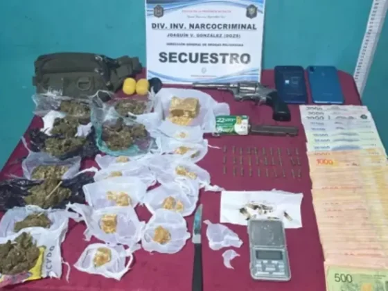 Más de 18 mil dosis de drogas incautadas en distintos procedimientos policiales
