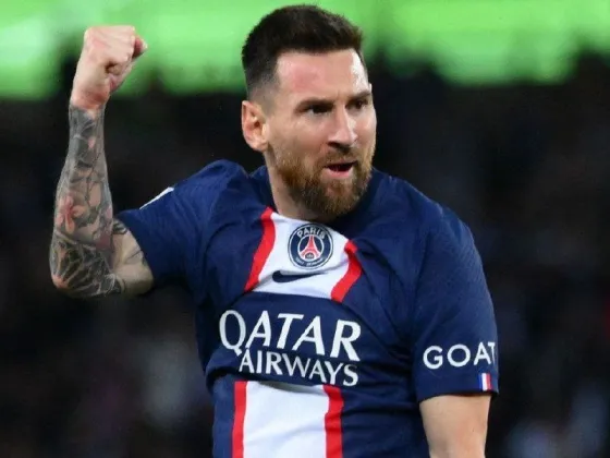 Lionel Messi metió un golazo de tiro libre en el triunfo del PSG, que se afirmó en la cima de Francia