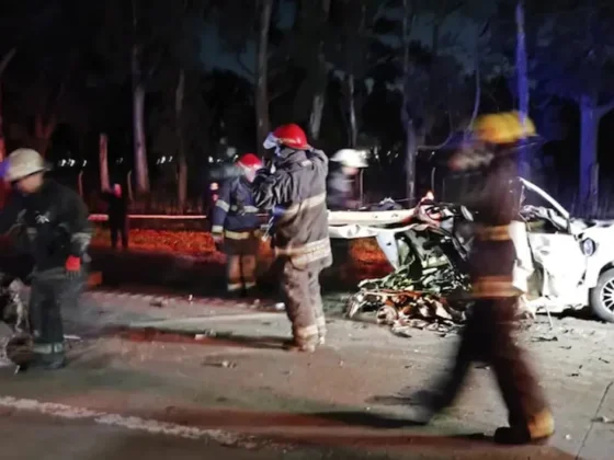 TERRIBLE: murieron tres adultos y dos nenes tras el choque entre un auto y una camioneta en la ruta 6