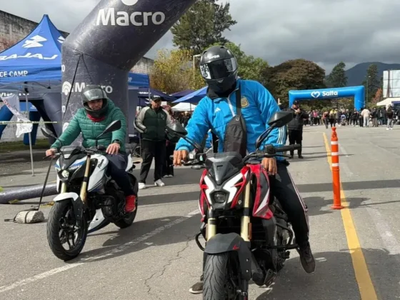 Cerca de 1000 riders participaron en la capacitación de la Municipalidad y Pronto Motos