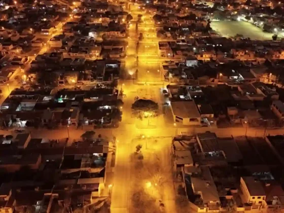Más iluminación, más seguridad en zona oeste alta