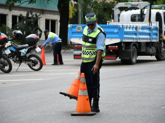 El municipio diagramó un operativo especial de tránsito por la marcha «Ni Una Menos»