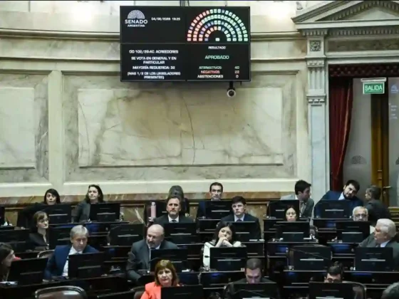La Cámara alta aprobó el acuerdo de renegociación de pago con Fondos Buitre