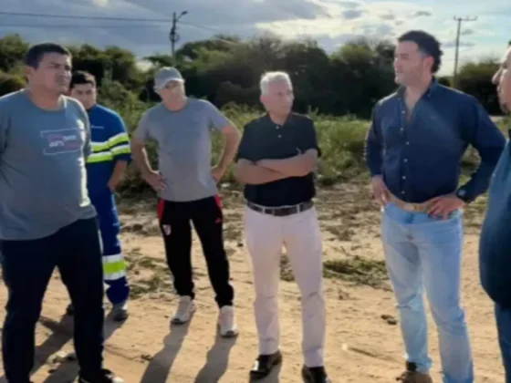 Aguas del Norte avanza en una estación de abastecimiento y rebombeo en el interior de la provincia