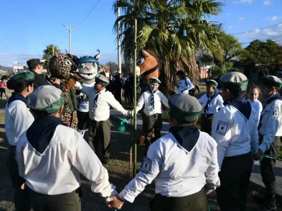 La Municipalidad acompañó la Promesa Ambiental del cuerpo de Policía Infantil