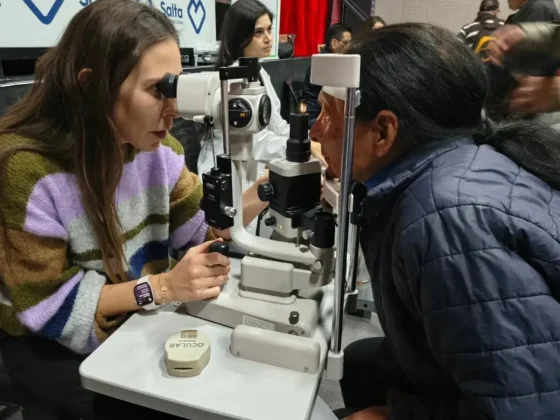 Se realizó el 6º operativo de “Salta Libre de Cataratas” para vecinos sin obra social