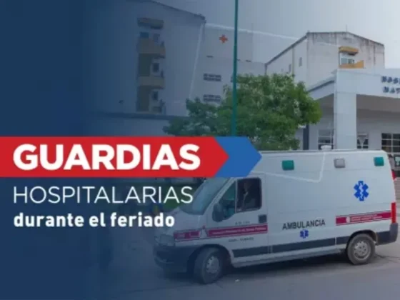 Así funcionarán los organismos de Salud Pública durante el feriado nacional del lunes 15