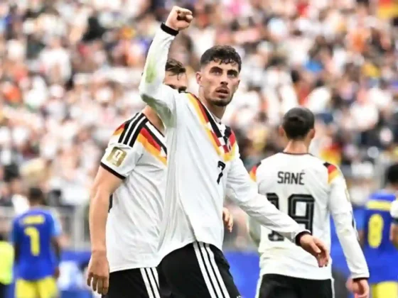 Alemania aplastó a Curazao y pisó fuerte en su debut