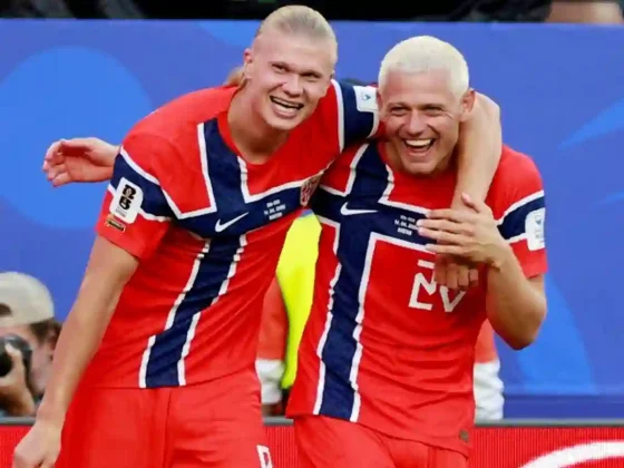Con un Haaland arrollador, Noruega goleó a Irak
