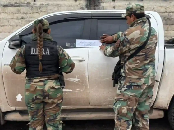 Cuatro detenidos por presunto abigeato en Lumbreras: transportaban ganado sin documentación