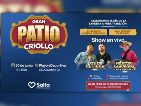 El CIC de Gauchito Gil celebra el Día de la Bandera con un “Gran Patio Criollo”