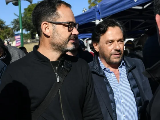 Sáenz y Emiliano recorrieron la Feria de la Carne que reunió a más de 10 mil vecinos