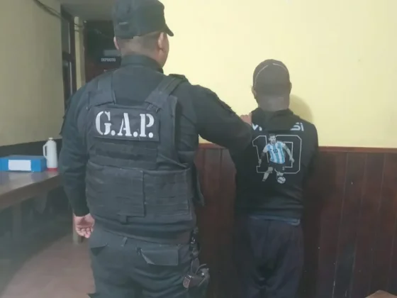 Detuvieron a un hombre con pedido de captura durante un patrullaje en Apolinario Saravia