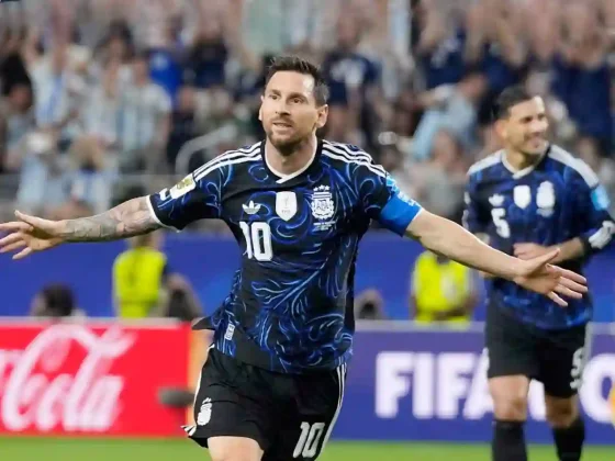 Argentina le ganó cómodo a Jordania con un golazo de Lionel Messi