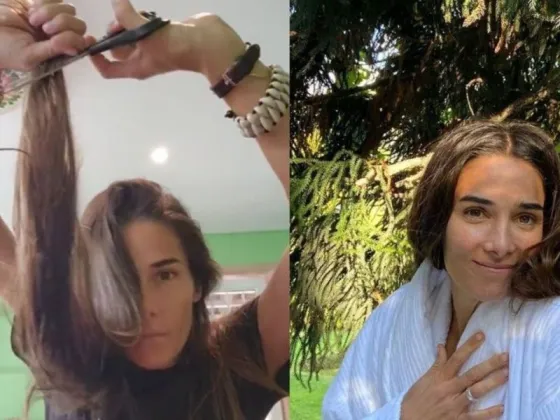 Juana Viale se cortó el pelo en solidaridad con las mujeres iraníes