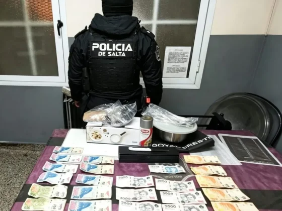 Barrio 17 de Octubre: demoraron a un hombre acusado de robar elementos de un comercio