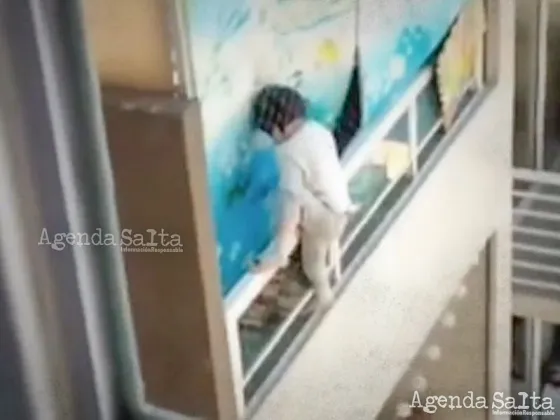 Bebé camina por el balcón de un piso 21 en una guardería clandestina: “Fue un descuido”