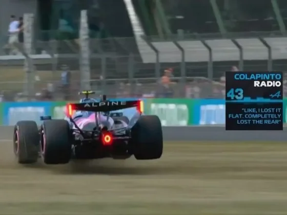 Colapinto se despistó en Silverstone y largará 19° en el GP de Gran Bretaña