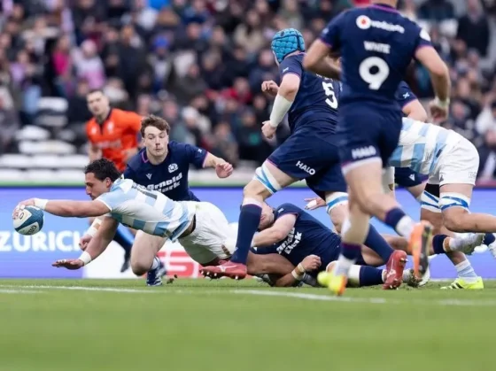 Los Pumas debutaron con derrota ante Escocia en el Nations Championship