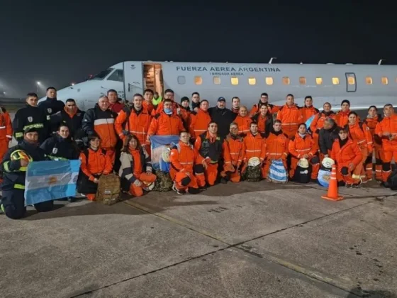 Argentina envía otro grupo de brigadistas a Venezuela tras los sismos