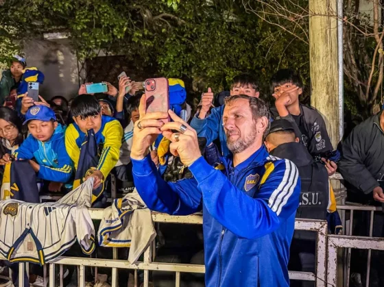 Boca llegó a Salta para una noche de fútbol internacional en el Martearena
