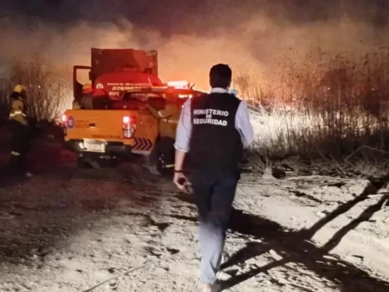 El Gobierno de la Provincia continúa con el amplio operativo por incendios de pastizales