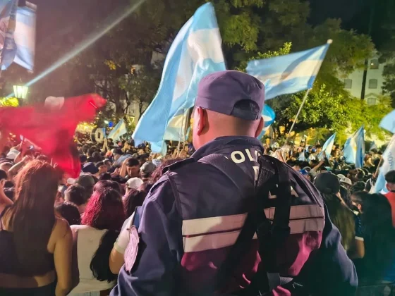 Más de 400 policías custodiarán los festejos por la final del Mundial en Salta