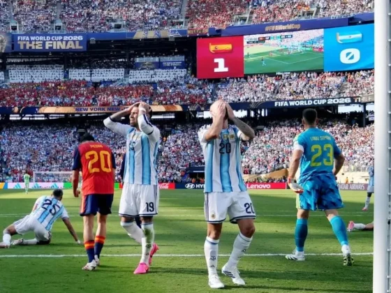 Tristeza: España fue superior  y ganó la final