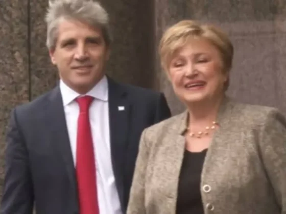 La titular del FMI ya está en Argentina: el mensaje que publicó al llegar y la reunión que tendrá con Milei
