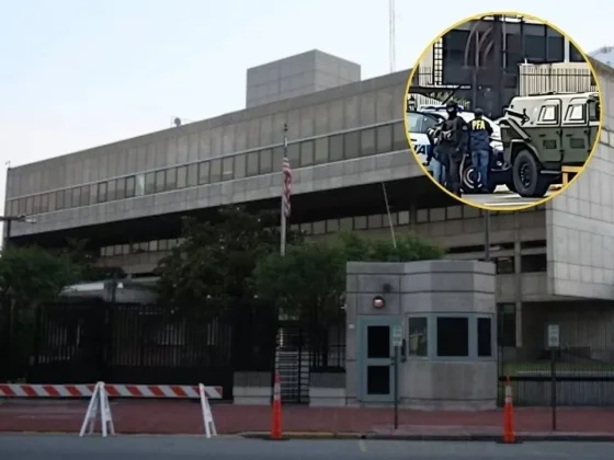 Evacuaron la Embajada de Estados Unidos por una amenaza de bomba
