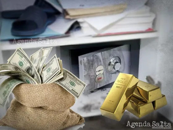 El robo del siglo en Salta: Se robaron divisas, pesos y oro
