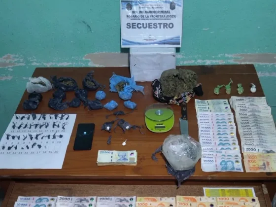 “Golpe al narcomenudeo en Rosario: secuestran más de 5 mil dosis de droga