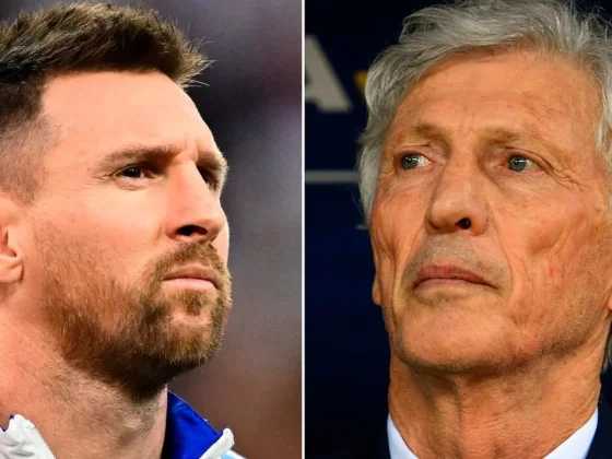 El conmovedor mensaje de José Pekerman a Messi tras la muerte de su papá: “Mucha fuerza, Leo. Te quiero”