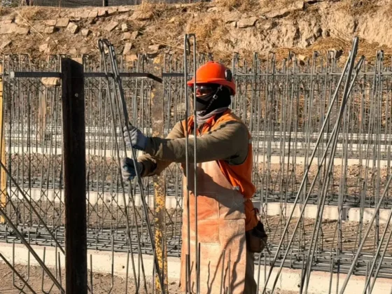 Avanza la construcción de las vigas del nuevo puente de Santa Lucía